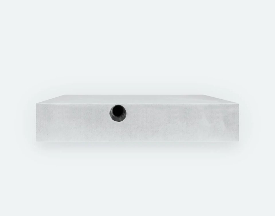 Prefab infiltratiekrat 1.600 liter, 200 × 200 × 40 cm