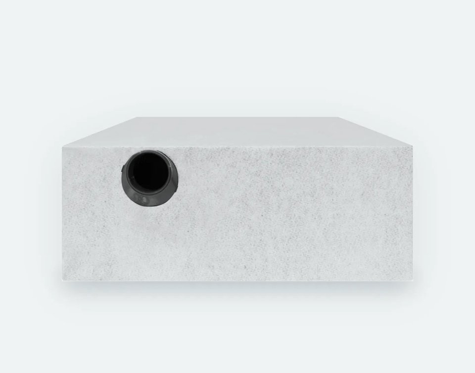Prefab infiltratiekrat 800 liter, 100 × 200 × 40 cm