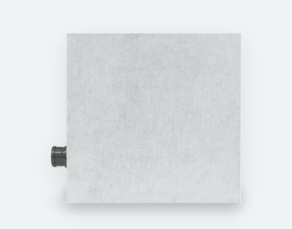 Prefab infiltratiekrat 400 liter, 100 × 100 × 40 cm